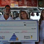 25/7 Fitness cheque presentation
